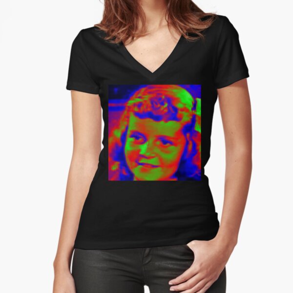 Fitted V-Neck T-Shirt