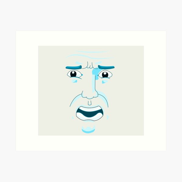 Crying Troll Face Art Prints for Sale