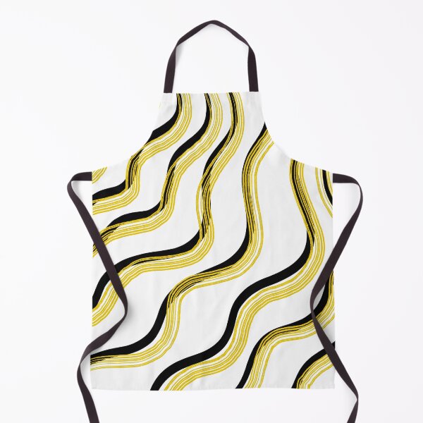 Item preview, abstract yellow line art designed and sold by ReadyForU.
