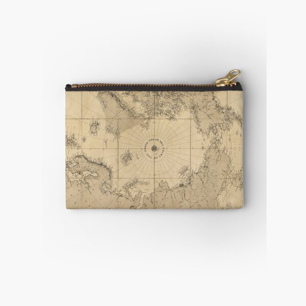 Item preview, North Polar Sea Map (1855) designed and sold by allhistory.