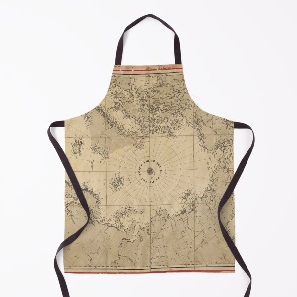 Item preview, North Polar Sea Map (1855) designed and sold by allhistory.