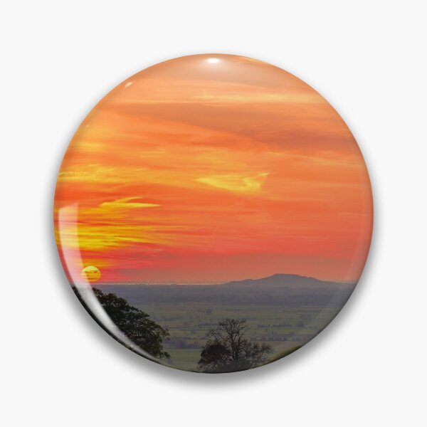 Artikelvorschau, Sonnenuntergang über Glastonbury vom Glastonbury Tor entworfen und verkauft von VnGphoto.