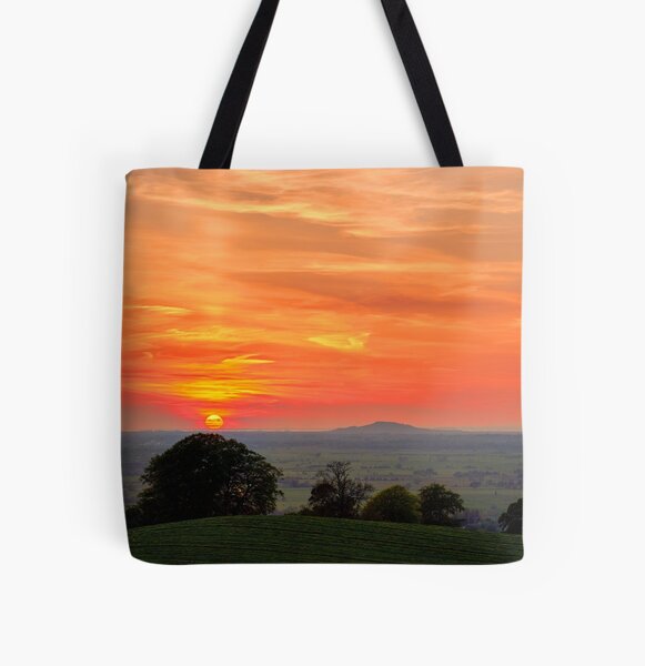 Item preview, Sunset over Glastonbury from Glastonbury Tor designed and sold by VnGphoto.
