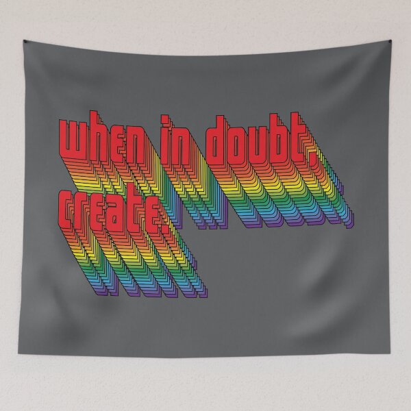 Item preview, when in doubt, create designed and sold by QnElizabeth193.