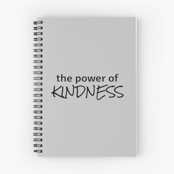 Item preview, Power of Kindness (in English) on gray background designed and sold by ZenNature.