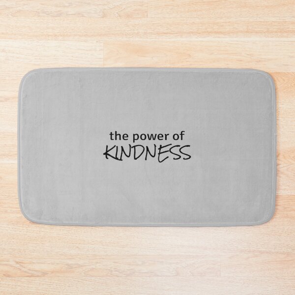 Item preview, Power of Kindness (in English) on gray background designed and sold by ZenNature.