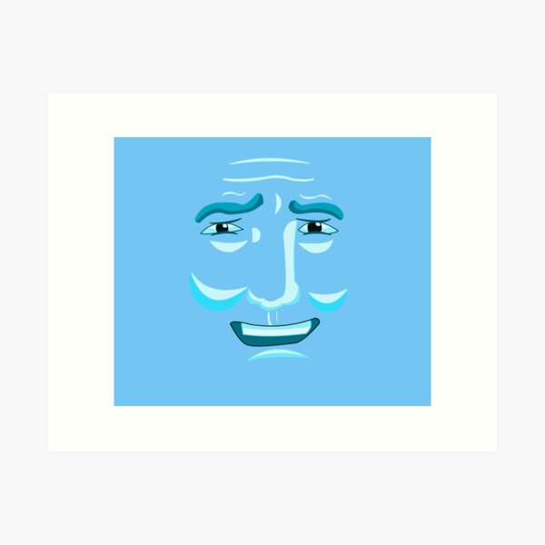 Depressed Sad Troll face MEME | Metal Print