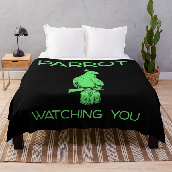 Item preview, Parrot Watching You designed and sold by ReshenNY.