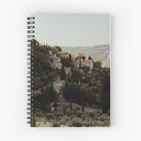 Item preview, Italian small town in the middle of Tuscany surrounded by cypress designed and sold by Noah Neumair.