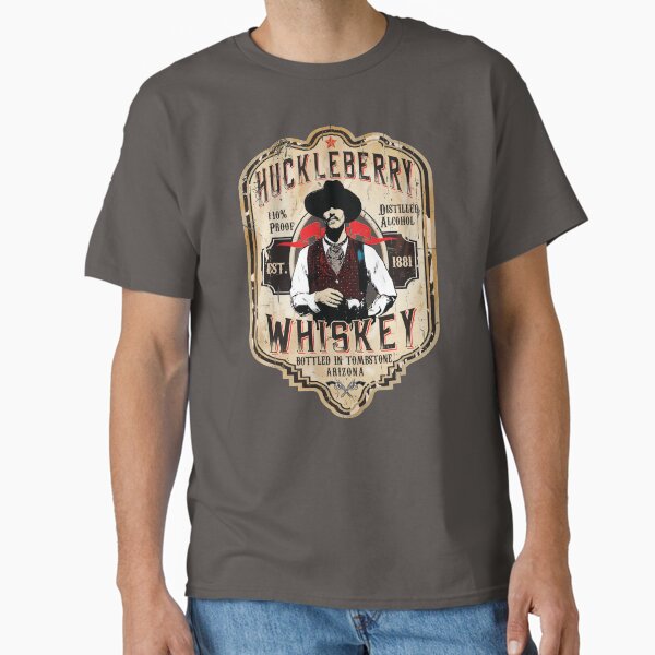 Item preview, Huckleberry Whiskey Label designed and sold by Alema Art.