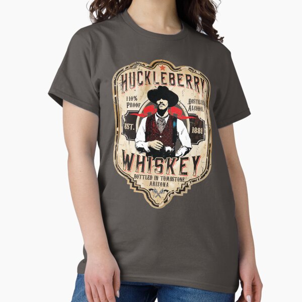 Item preview, Huckleberry Whiskey Label designed and sold by Alema Art.