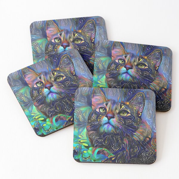 Item preview, Melizza, cat, cat, chat, lea roche paintings designed and sold by L. ROCHE.