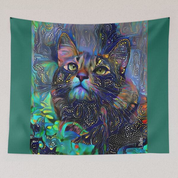 Item preview, Melizza, cat, cat, chat, lea roche paintings designed and sold by L. ROCHE.