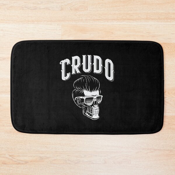 Item preview,  Crudo With Rockabilly Skull designed and sold by CrudoMerch.