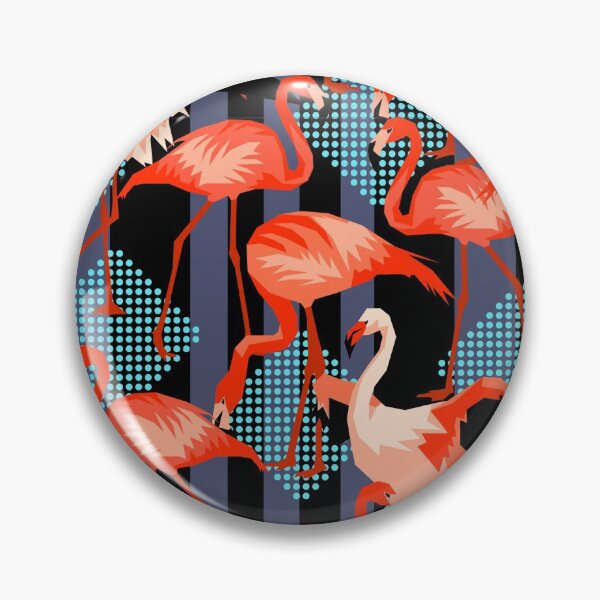 Item preview, Flamingos II designed and sold by Francis Designs.