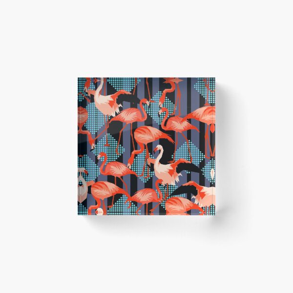 Item preview, Flamingos II designed and sold by Francis Designs.