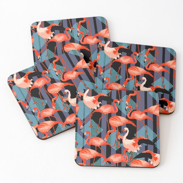 Item preview, Flamingos II designed and sold by Francis Designs.
