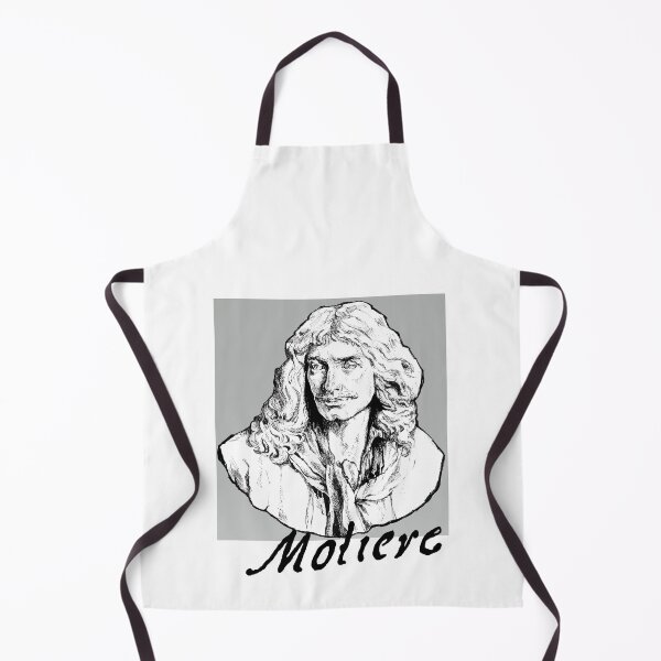 Item preview, Molière, portrait, signature designed and sold by voicivoila.