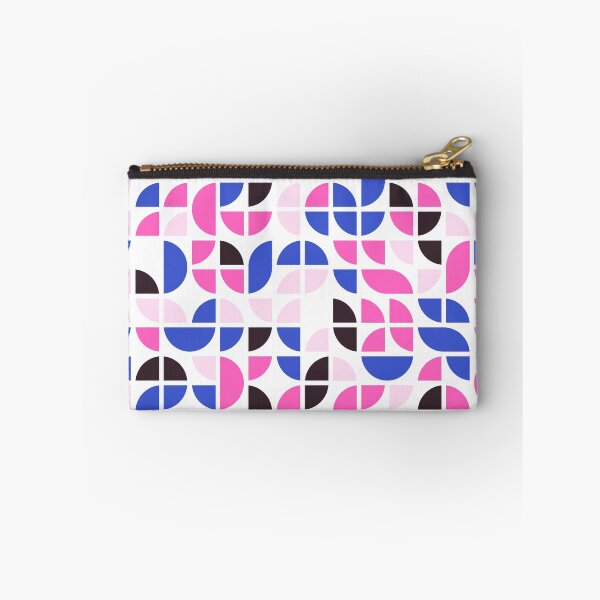 Item preview, Repeated asymmetrical mosaic in bright neon color palette with geometric shapes designed and sold by acidmit.