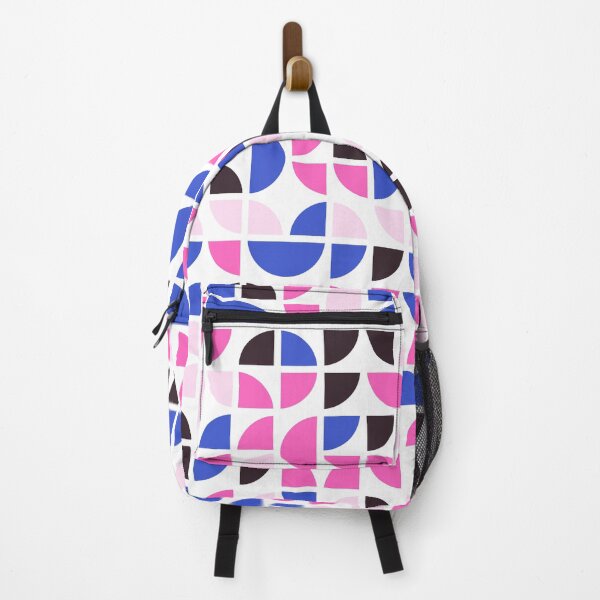 Item preview, Repeated asymmetrical mosaic in bright neon color palette with geometric shapes designed and sold by acidmit.