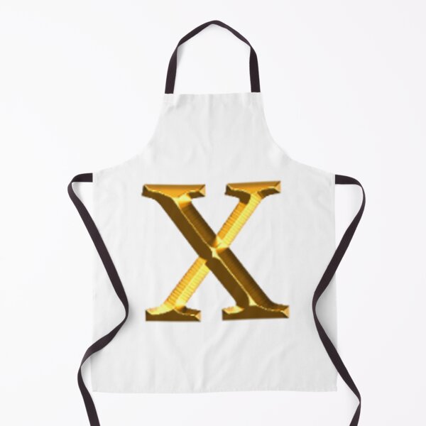 Item preview, Gold Upper Case Letter X designed and sold by molamode.