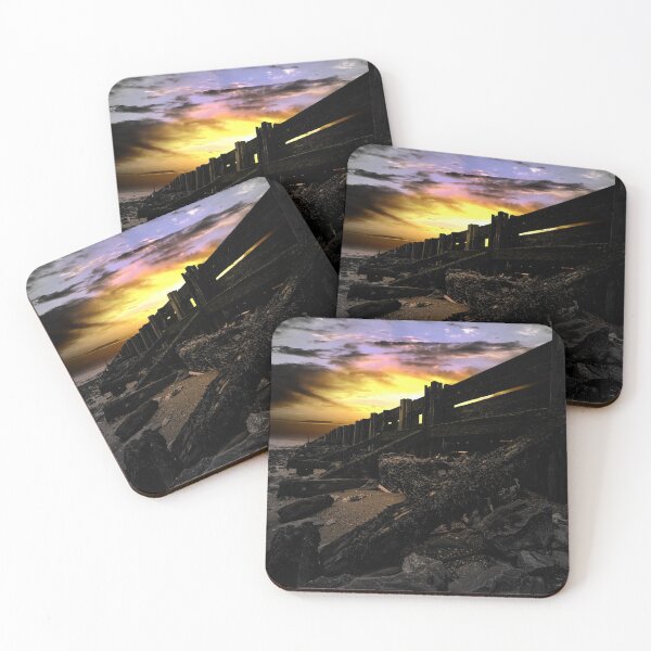Item preview, sunset in the humber at cleethorpes designed and sold by EcDigitalPhoto.