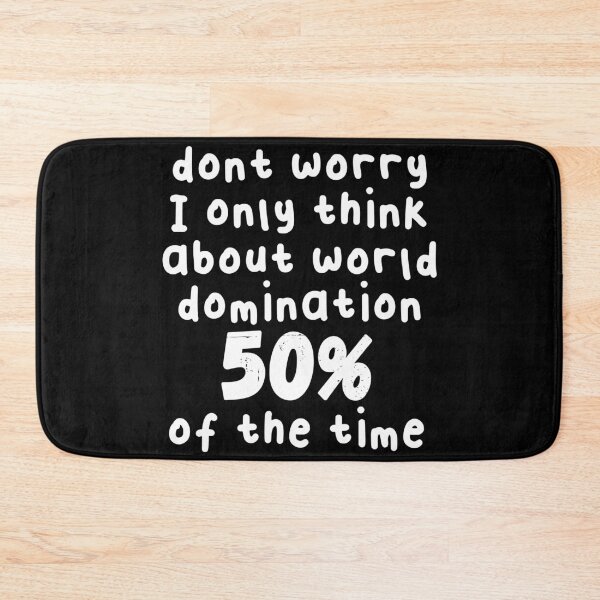 Item preview, World Domination Thoughts designed and sold by jacks-tees.