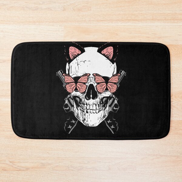 Item preview, skull with butterfly  designed and sold by Darcoss.
