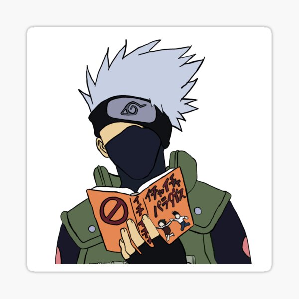 Kakashi Faceless Digital Design Sticker