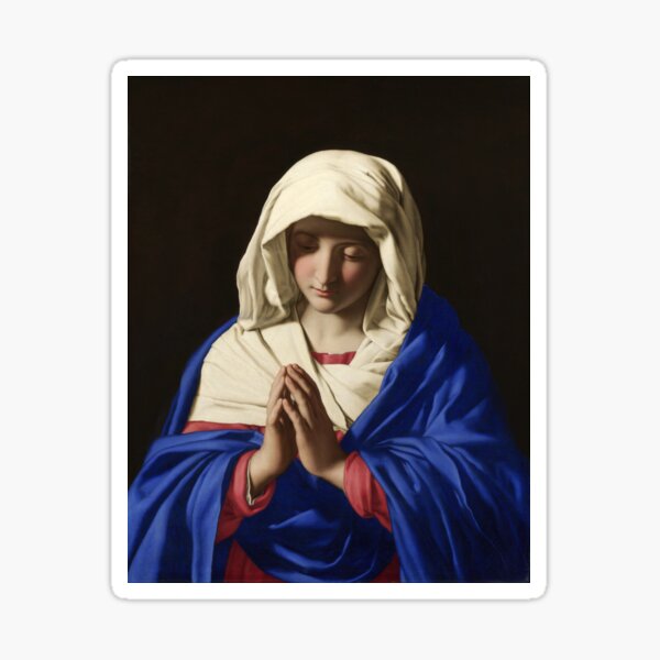Item preview, Holy Mary: The Virgin in Prayer by Sassoferrato, designed and sold by The Great  Art.