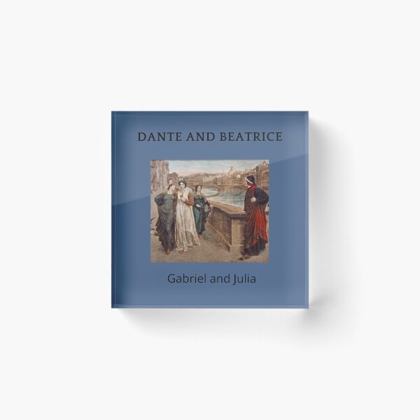 Item preview,  Love Relationship of Dante and Beatrice Depicted in Gabriel's Inferno designed and sold by HopeMerc.