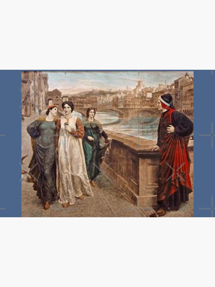 Love Relationship of Dante and Beatrice Depicted in Gabriel s