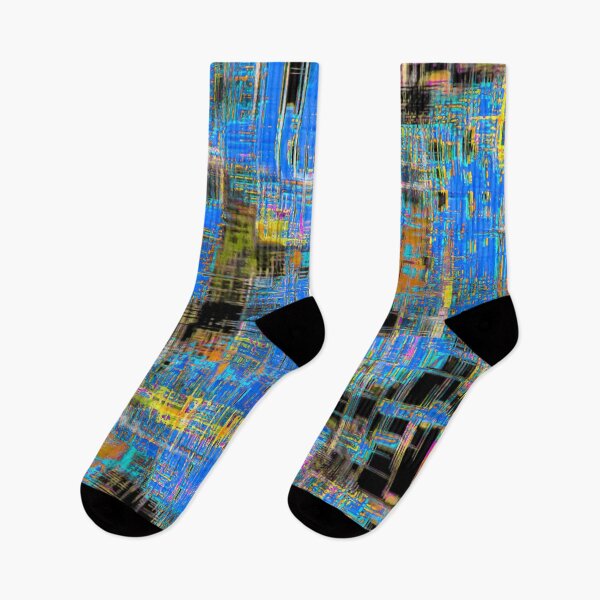 Item preview, geometric art texture abstract background in blue yellow black designed and sold by Mrvell.