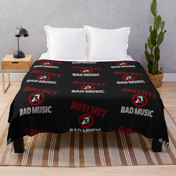 Item preview, BOYCOTT BAD MUSIC designed and sold by Gnfree.