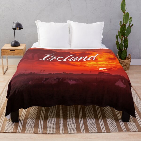 Item preview, IRELAND - Moyasta Sunset, County Clare - Irish Landscape designed and sold by AOKeeshkaPhotos.