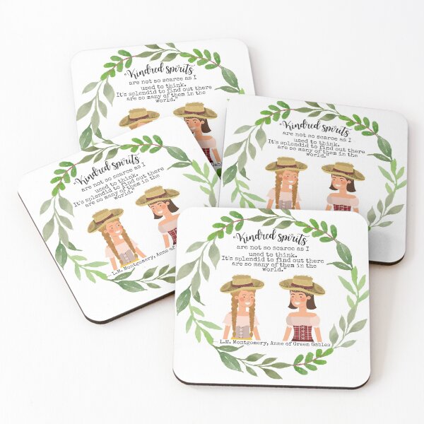 Item preview, Kindred Spirits LM Montgomery Book Quote designed and sold by Dollfacedesign.