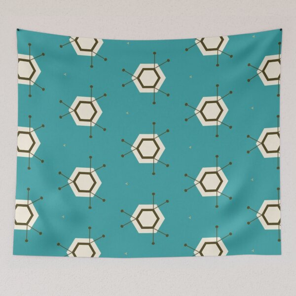 Item preview, Vintage Virus - Abstract Geometric Seamless Pattern designed and sold by FlawlessPattern.
