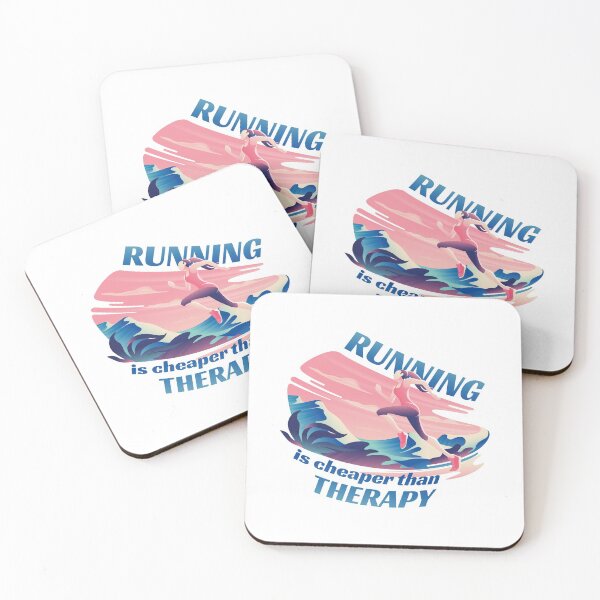 Item preview, Running Is Cheaper Than Therapy designed and sold by tridentfoundry.