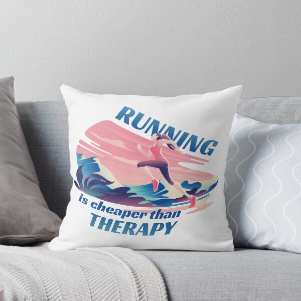 Item preview, Running Is Cheaper Than Therapy designed and sold by tridentfoundry.