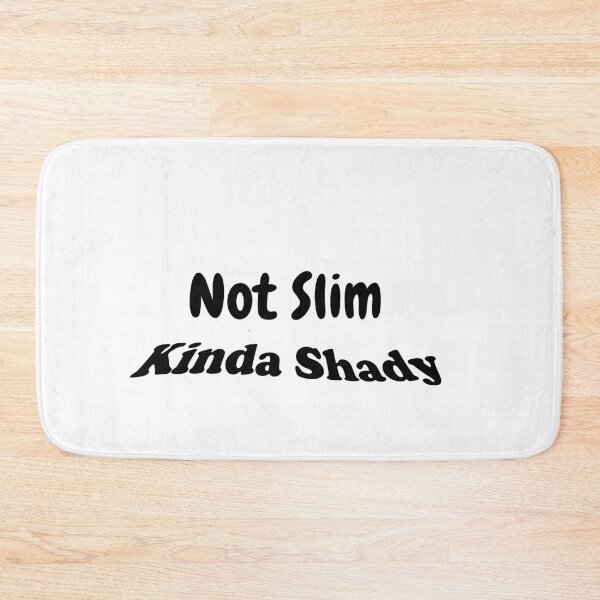 Item preview, Not Slim Kinda Shady ,Womens Funny Fitness designed and sold by 4chraf.