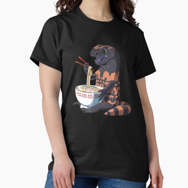 Item preview, Funny Japanese Kawaii Ramen Gila Monster  designed and sold by alwe-designs.