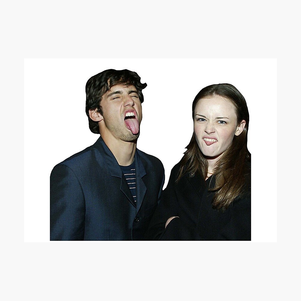 Alexis Bledel And Milo Ventimiglia Metal Print By Itsjuliacorreia Redbubble