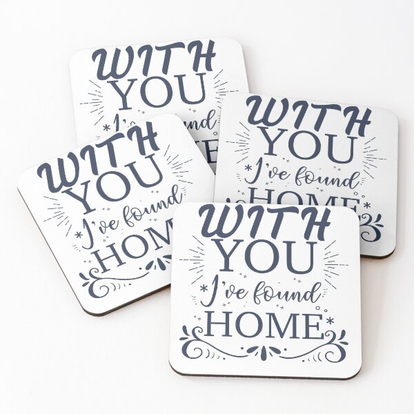 Item preview, With You i've found home Vintage Design Tshirt designed and sold by faudeltn.