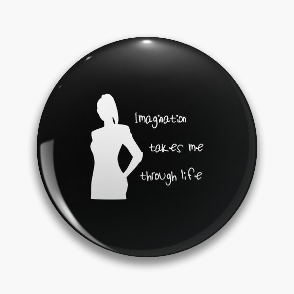 Artikelvorschau, Imagination Takes Me Through Life Phantasie Zitate Sprüche Shirt Weiß entworfen und verkauft von Paulina Vanlife.