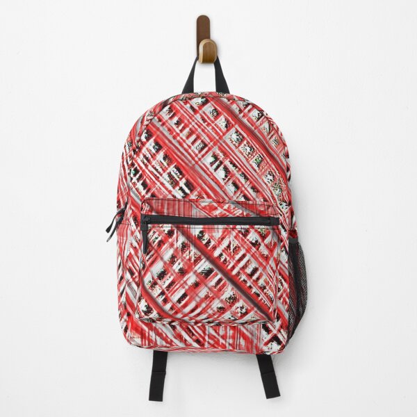 Item preview, geometric line pattern texture abstract background in red designed and sold by Mrvell.