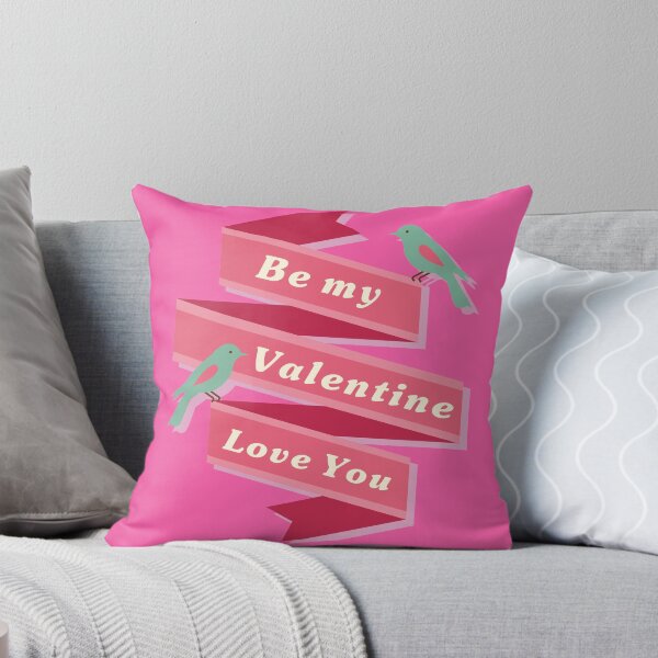 Item preview,  valentines day pillow  be my valentine designed and sold by tarixukx.
