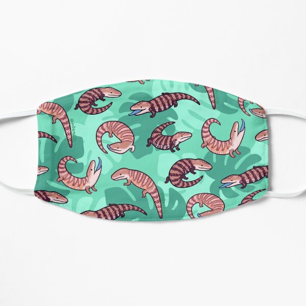 Blue Tongue Skink Flat Mask