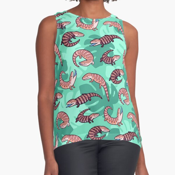 Blue Tongue Skink Sleeveless Top