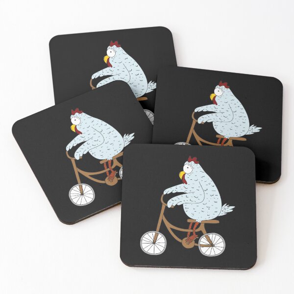 Item preview, Chicken rides bicycle designed and sold by UpYourSelf.