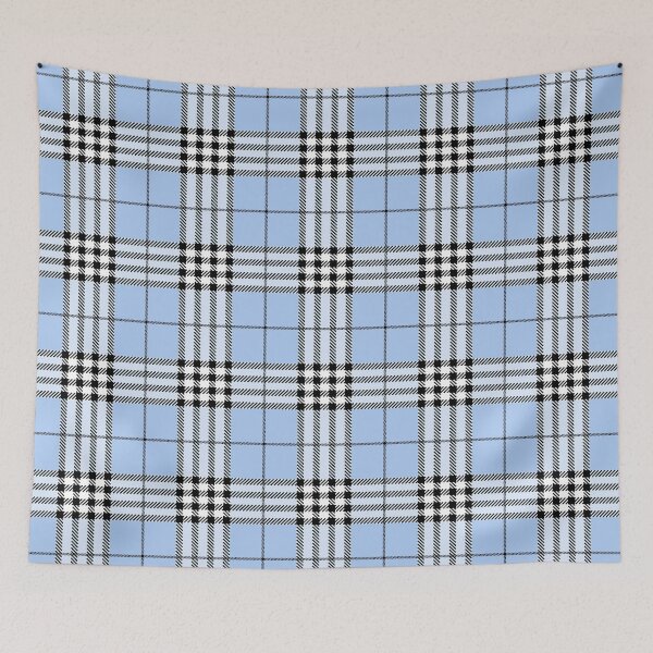 Item preview, Classic Scottish Tartan plaid pattern blue designed and sold by Kamiri.